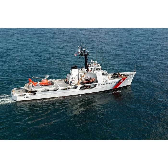 Hand Painted Model Boat (624525) - White