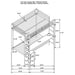Bettoni full-over-twin workstation bunk bed in matte white by CoasterEveryday