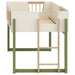 CoasterEveryday Evren Twin Storage Loft Bed 4-piece set with bookcases in a tri-tone finish