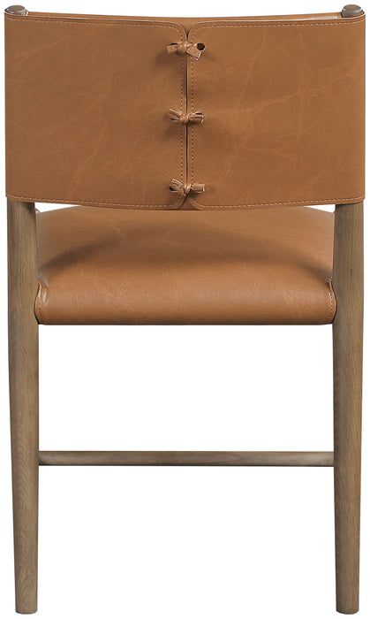 Andie - Upholstered Dining Chair (Set of 2) - Brown Base