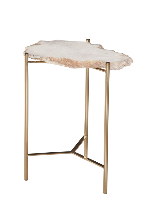 Cora - Accent Table - Champagne Gold