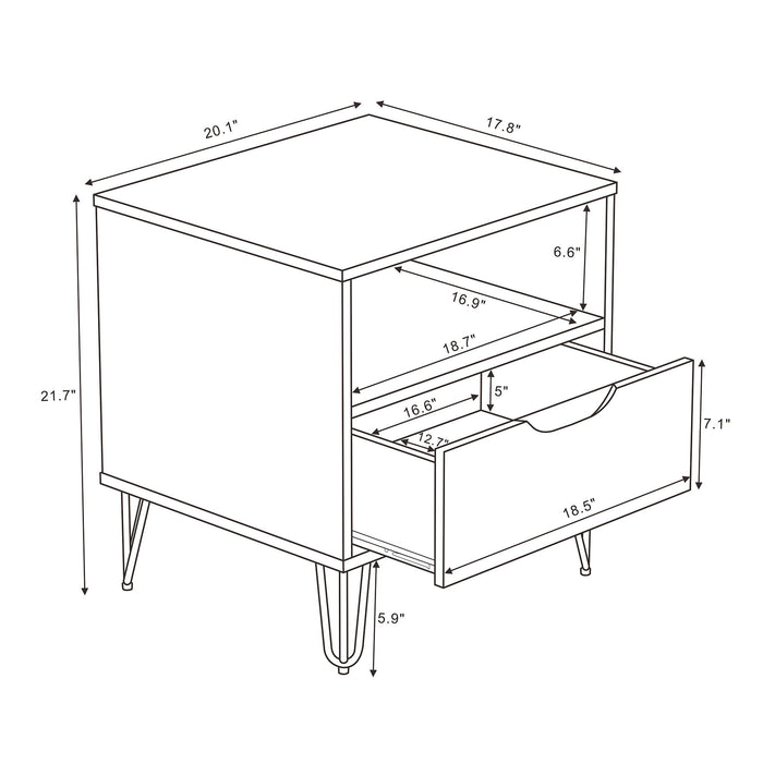 Manhattan Avira - Nightstand