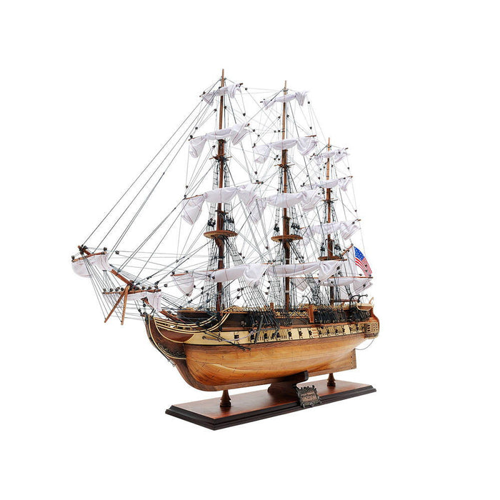 Hand Painted Model Boat (624627) - Light Brown