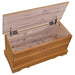 Paula Cedar Chest in honey finish by CoasterEssence, wooden storage furniture with a lift-top lid