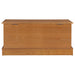 CoasterEssence Paula Cedar Chest Honey furniture with a warm wood finish, classic design, and sturdy construction.