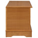CoasterEssence Paula honey-finish cedar chest furniture with a classic rectangular design