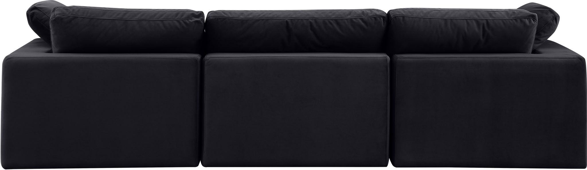 Comfy - Velvet Modular Sofa 3 Seats