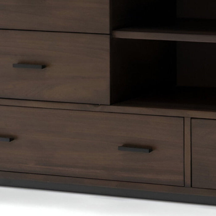 Six Drawer Double Dresser - Walnut