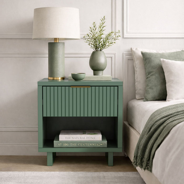 Manhattan Elara - Solid Wood Nightstand