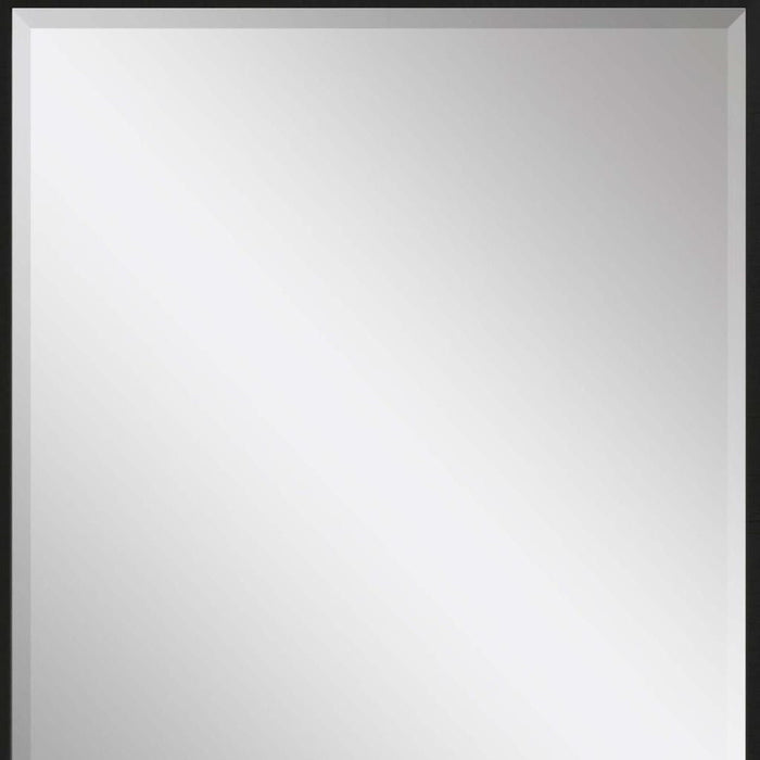 43" Framed Accent Mirror - Black