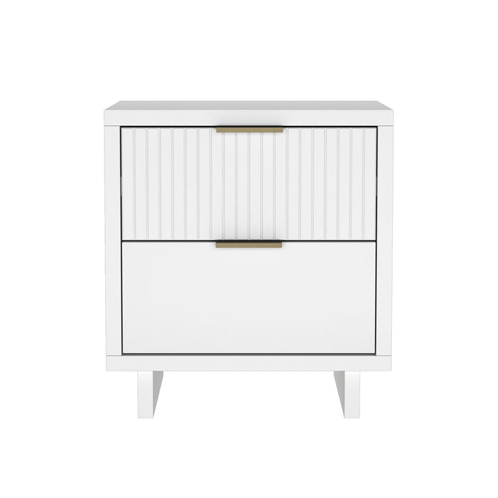 Manhattan Elara - Solid Wood Nightstand