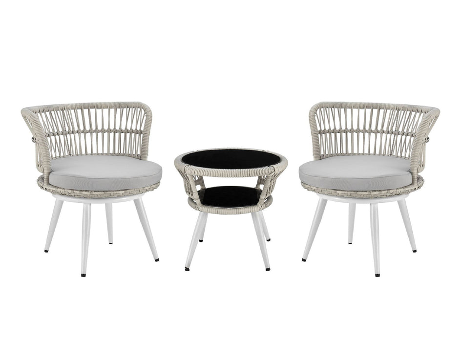 Manhattan Monaco - 3-Piece Conversation Set