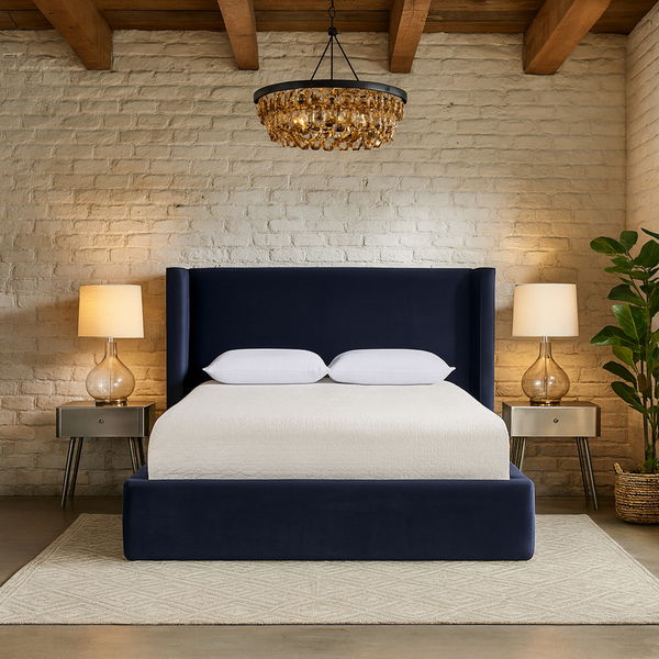 Kendall - Velvet Upholstered Bed