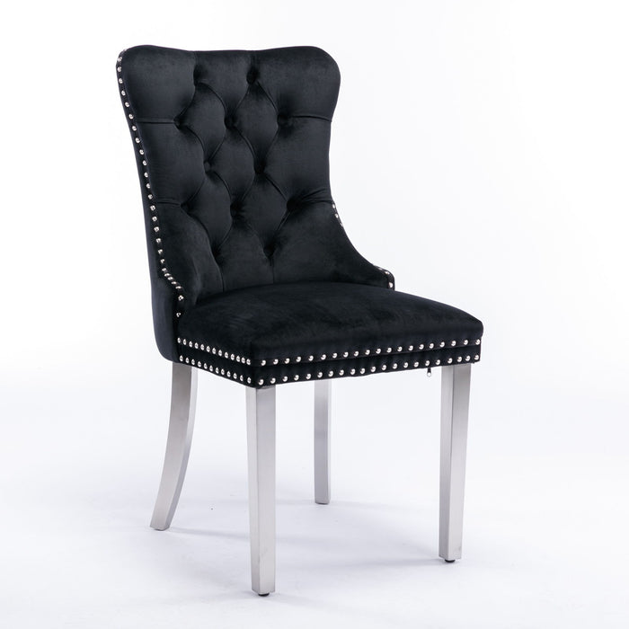 Nikki - Contemporary Upholstered Dining Chair (Set of 2)