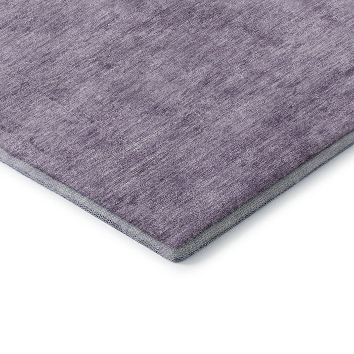 10' X 14' Oriental Washable Area Rug With UV Protection (695966) - Plum / Lavender