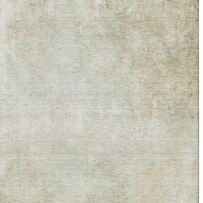 10' X 14' Abstract Washable Area Rug With UV Protection (705791) - Beige / Ivory