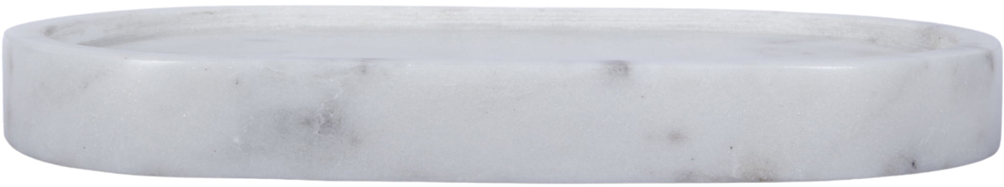 Marble tray by Meridian Furniture featuring a smooth, polished genuine marble surface with raised edges for serving or display.