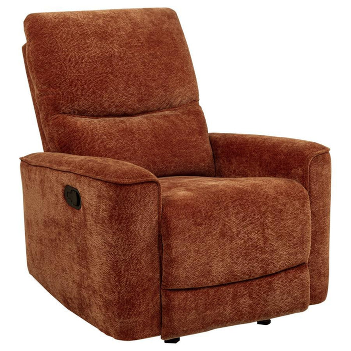 Navarro - Chenille Upholstered Glider Recliner