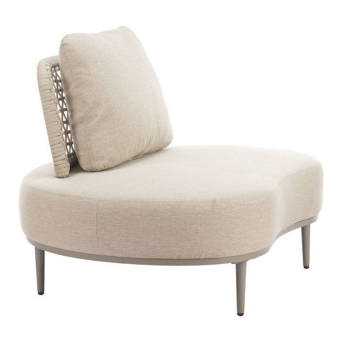 Fabric Side Chair - Beige