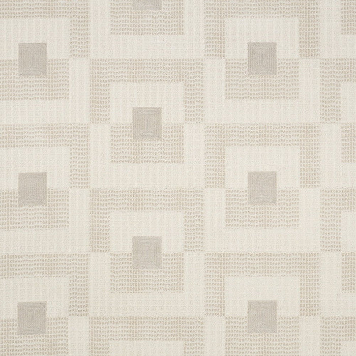 5' X 7' Geometric Power Loom Area Rug (572700) - Beige