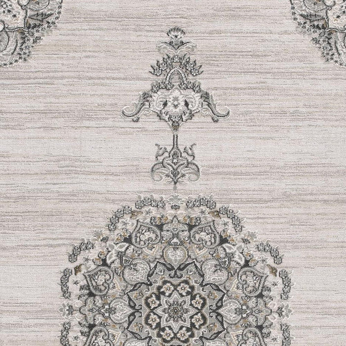 9' X 12' Abstract Area Rug (581785) - Gray