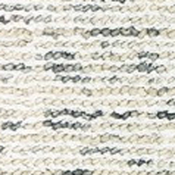 5' X 8' Hand Tufted Area Rug - Ivory And Stone