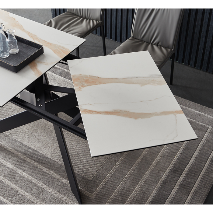 J & M Furniture MC Calcutta Extension Table