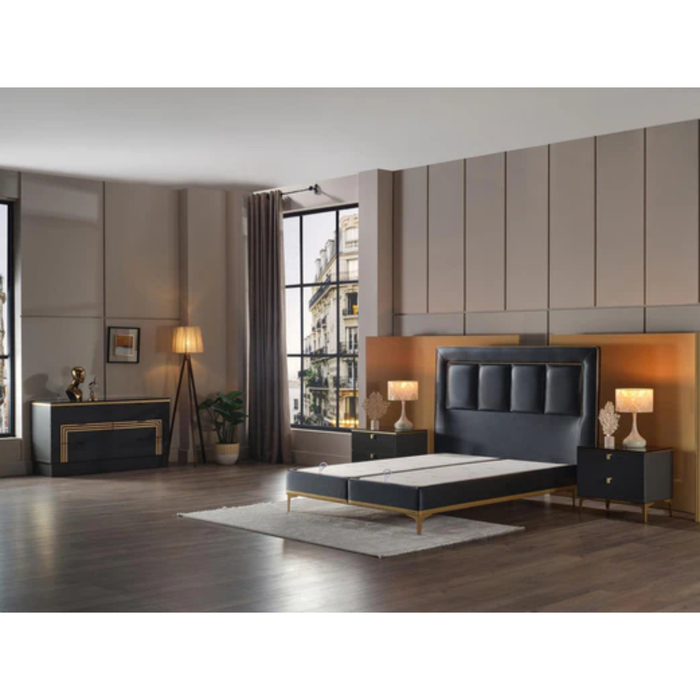 Bellona Carlino Headboard - Carlino Gray