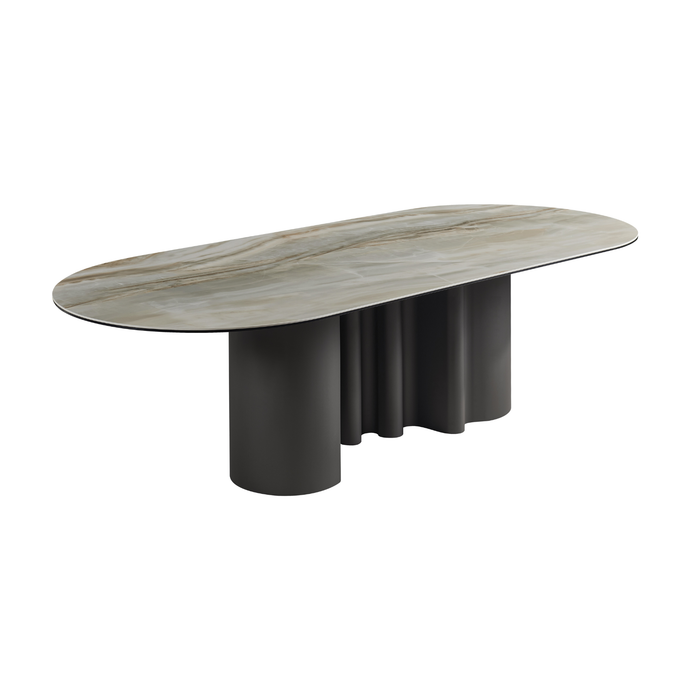 J & M Furniture RH Borghini Dining Table