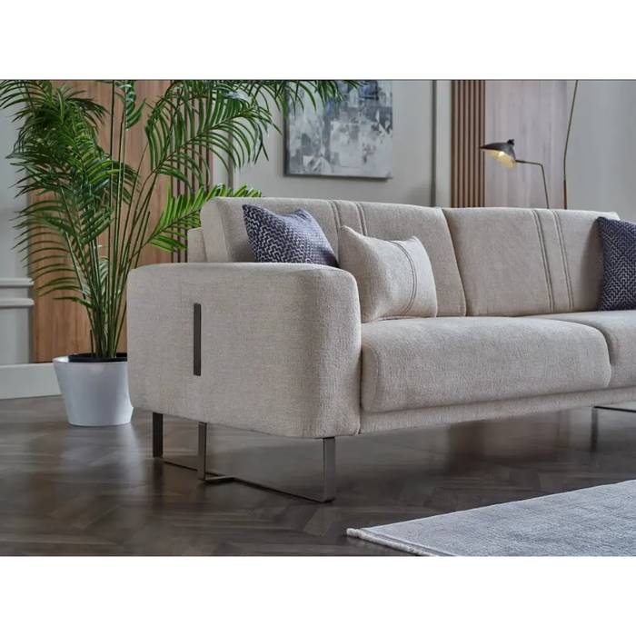 Bellona Mirante Living Room Set - Beatto Cream