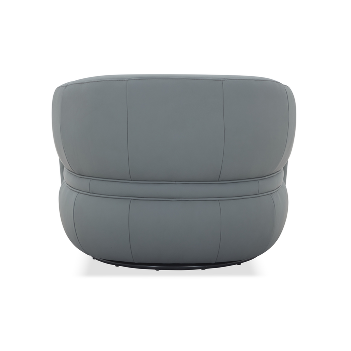 J & M Furniture Orbit Swivel Chair in Blue