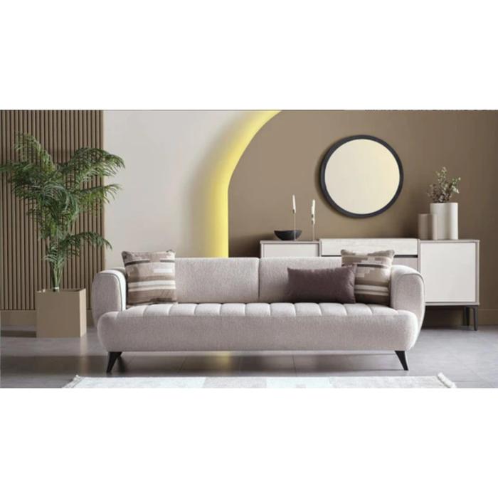 Bellona Mona 3 Seat Sleeper Sofa Niva Beige