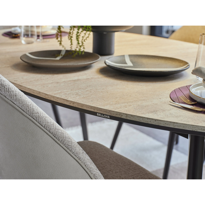 Bellona Mona Dining Room Table & 6 Chairs