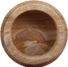 Meridian Furniture Parsons Sandstone Bowl, a stylish ceramic plate with a smooth sandstone finish, perfect for serving food or display.