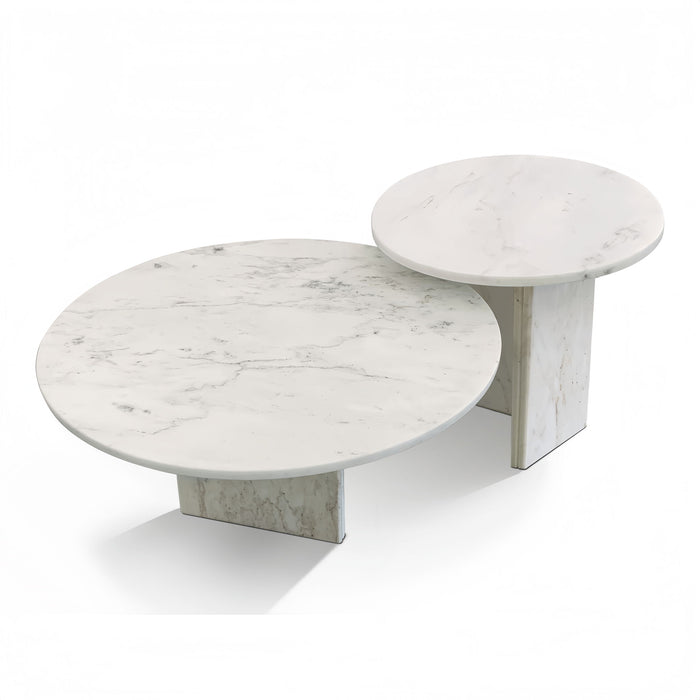 Elegant Coffee Duo Table Set