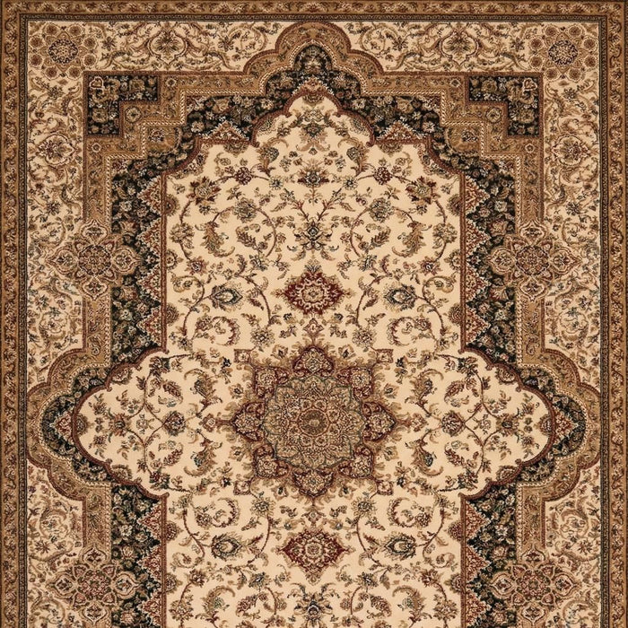 10' X 13' Abstract Area Rug (581789) - Black