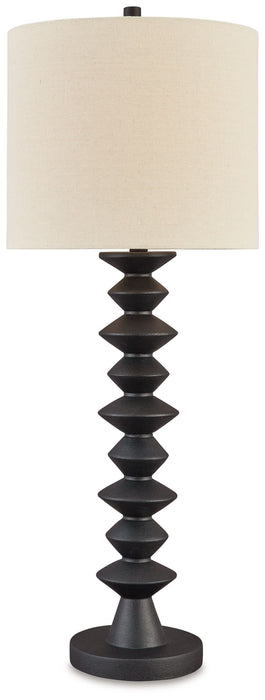 Luanndon - Poly Buffet Lamp - Black