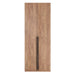 Manhattan Comfort Manhattan Lee wardrobe closet with hanging rod and shoe shelves, black finish, modern storage solution.