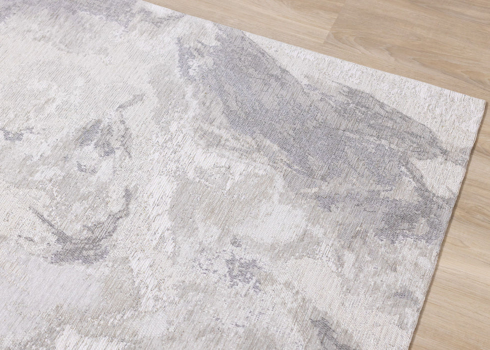 8' X 11' Abstract Area Rug (661317) - Cream / Gray