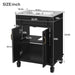 Giga bathroom vanity with top sink and cabinet featuring two soft-closing doors, modern design and ample storage space
