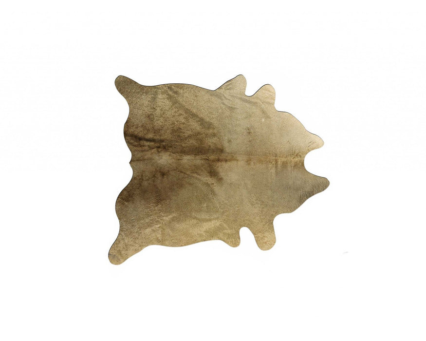 60" x 84" Cowhide Area Rug - Taupe