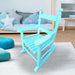 Giga children's indoor and outdoor rocking chair for kids, durable wooden rocker with colorful cushions and sturdy construction.