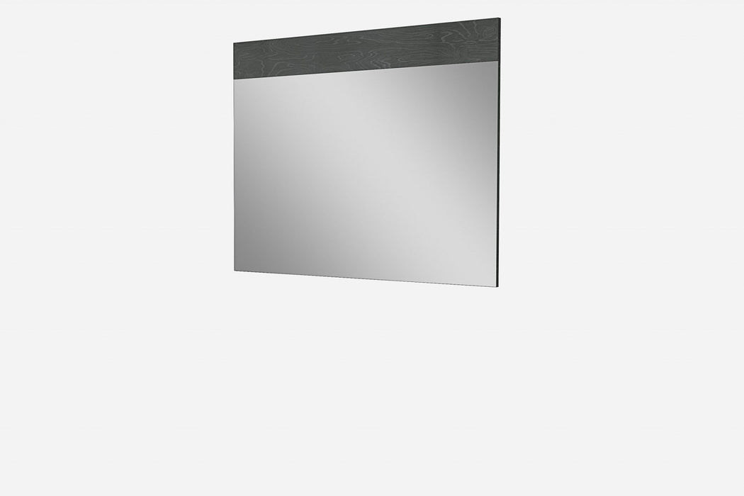 48" Framed Accent Mirror - Gray