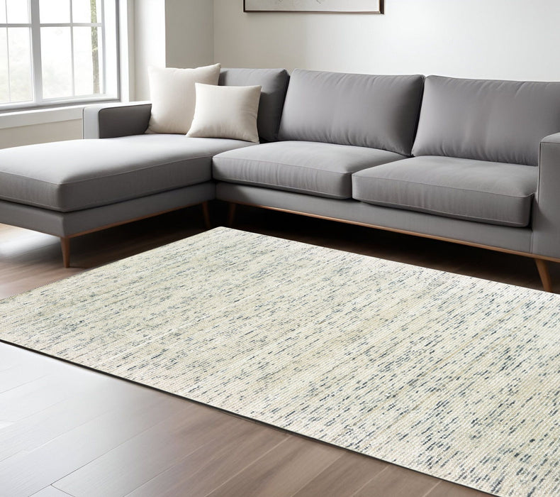 8' X 10' Modern Hand Tufted Area Rug - Ivory