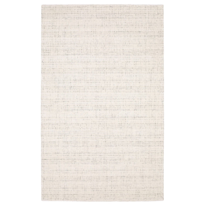 5' X 8' Striped Hand Tufted Area Rug - Ivory And Gray