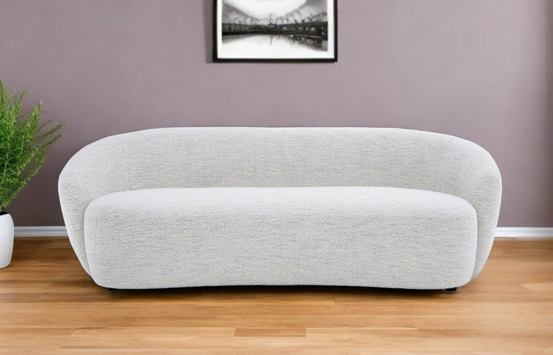 Sofa & Black Legs - Off White
