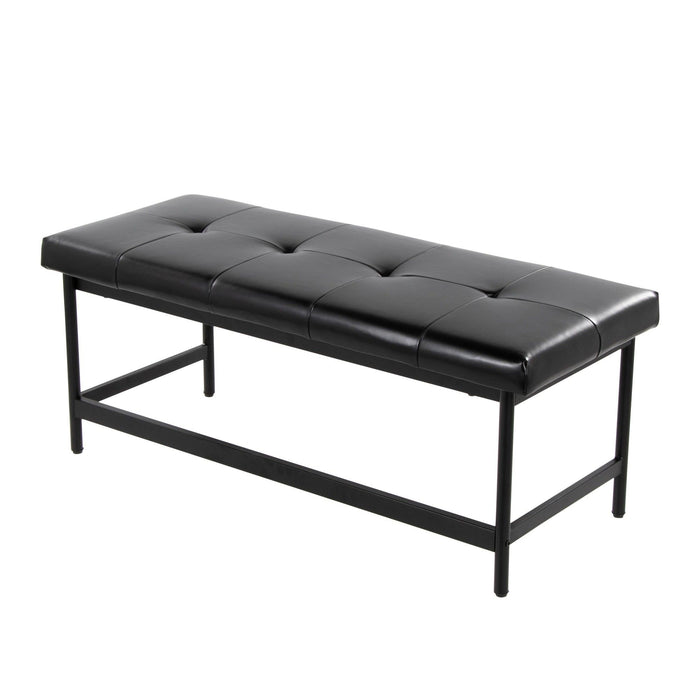 Fuji - Bench - Black Metal Base