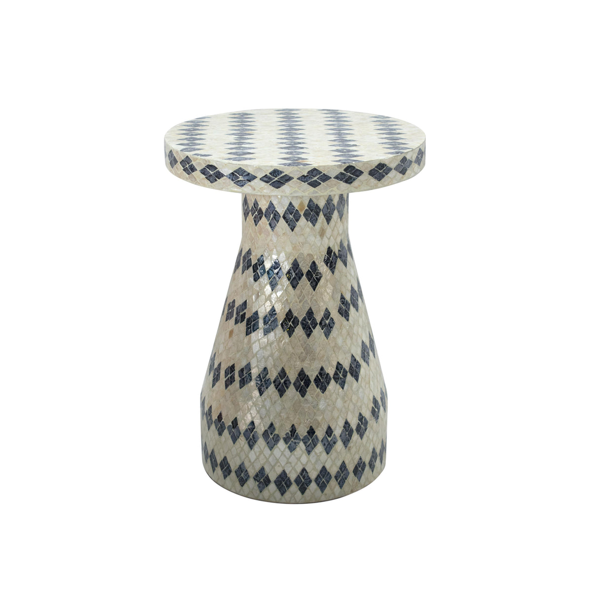 Checkered Shell Halio - Checkered Shell Side Table