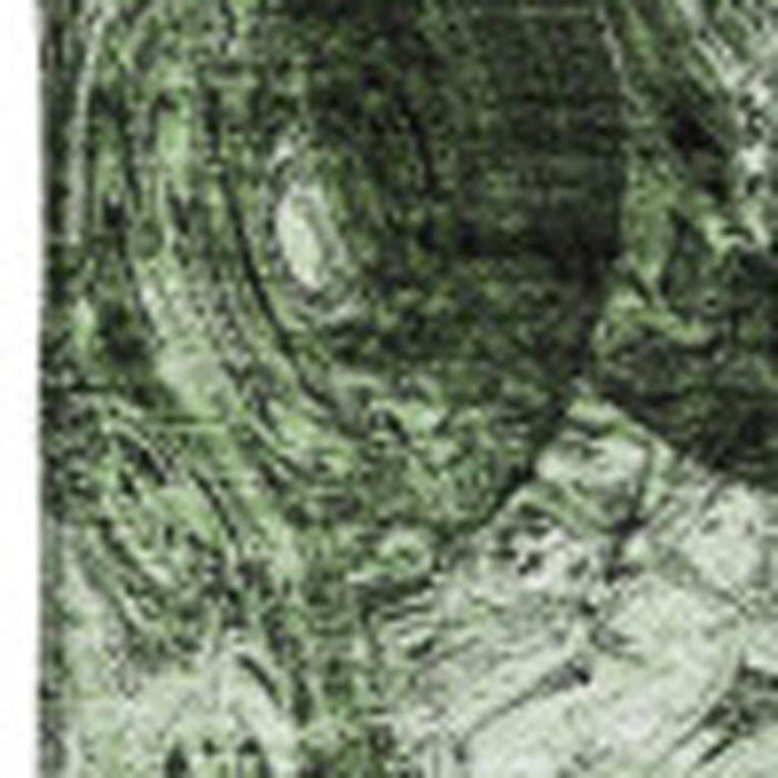 10' X 14' Abstract Washable Area Rug With UV Protection (650152) - Green / Charcoal