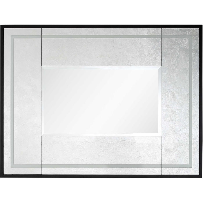 32" Framed Accent Mirror - Silver